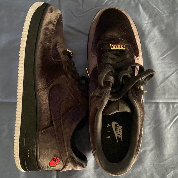 nike air force 1 velvet rose
